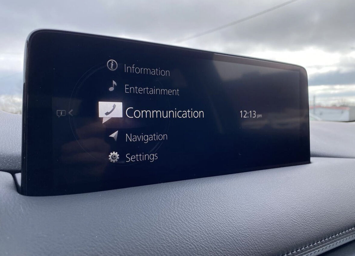 Mazda infotainment